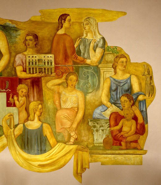 Particolare sezione destra