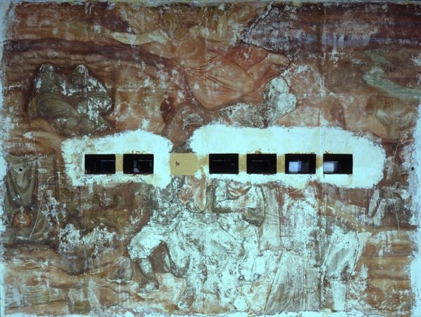 Condizioni dell'affresco a metà anni '90